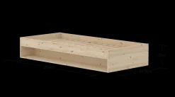 FLEXA Single Beds*Single Bed with shelf