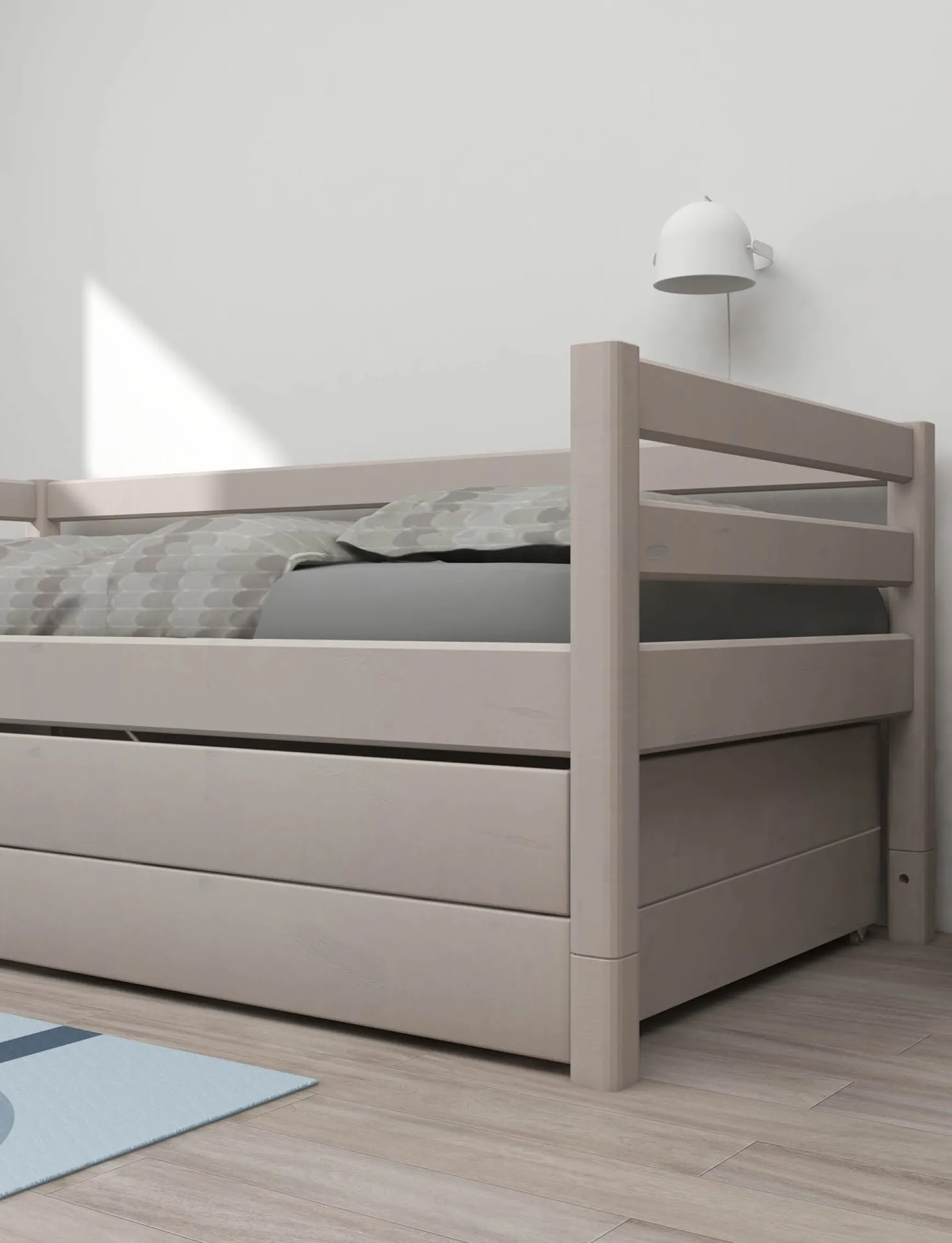 FLEXA Rebuild|Beds With Pull-Out Bed*Single bed with trundle pullout bed
