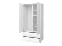 FLEXA Wardrobes*Wardrobe, 2 doors + 2 drawers