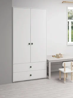 FLEXA Wardrobes*Wardrobe, 2 doors + 2 drawers