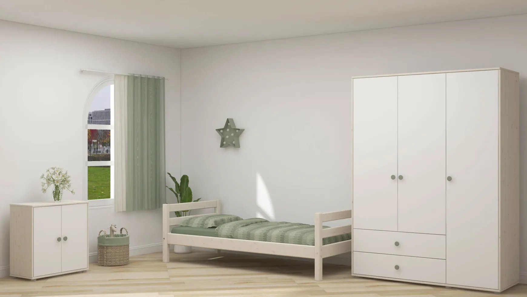 FLEXA Wardrobes*Wardrobe, extra high