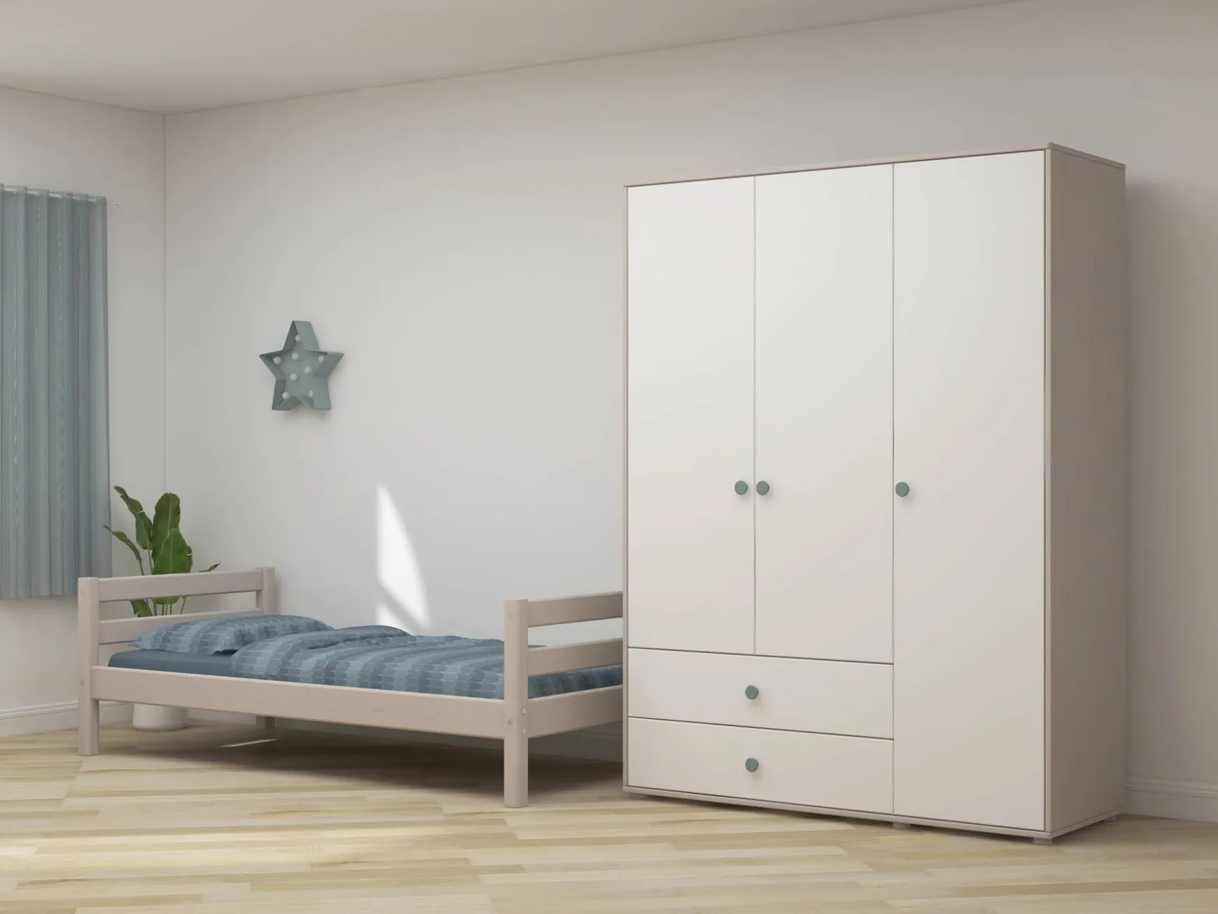 FLEXA Wardrobes*Wardrobe, extra high