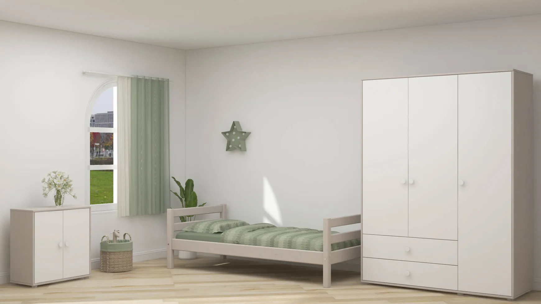 FLEXA Wardrobes*Wardrobe, extra high